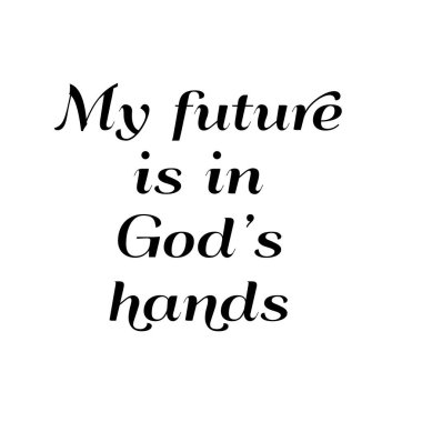 Yazdırma için İncil Ayeti Tasarımı ya da poster, kart, el ilanı ya da tişört olarak kullanılacak