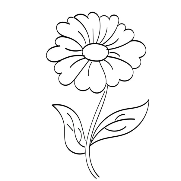 Пограничный Цветок Вышивка Дизайн Шаблона Печати Использовать Качестве Различных Швов — стоковый вектор