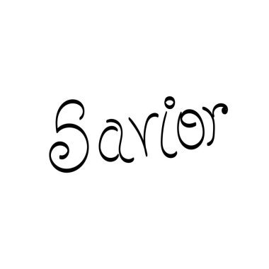 İsa 'nın baskılar için kaligrafi adı ya da poster, kart, el ilanı, dövme ya da tişört olarak kullanılması