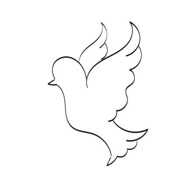 Hıristiyan Sanatı. Baskı için satır sanatı veya poster, kart, el ilanı, dövme veya tişört olarak kullanılacak