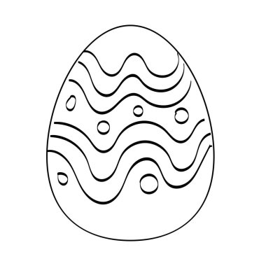 Baskı için Paskalya yumurtası tasarımı ya da poster, kart, broşür ya da tişört olarak kullanılması