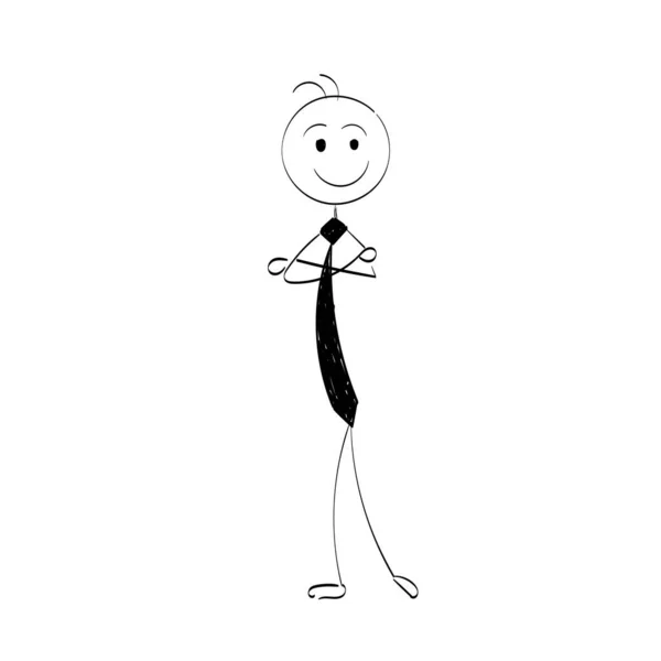 Illustrazione Del Personaggio Vector Stickman Disegno Isolato Figura Bastone Schizzo — Vettoriale Stock