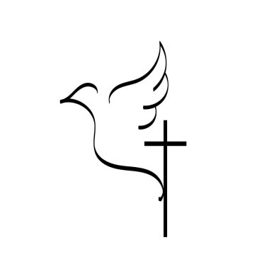 Baskı için Pentecost poster tasarımı veya kart, el ilanı veya tişört olarak kullanılacak