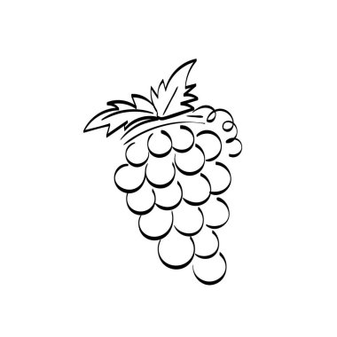 İlk Kutsal Komünyon öğesinin taslağı. El Çizimi Dini Öge.