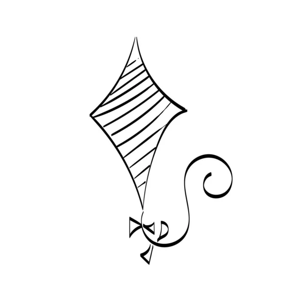 Kite Art Image Pro Učitele Webové Stránky Scrapbooking Tiskové Projekty — Stockový vektor