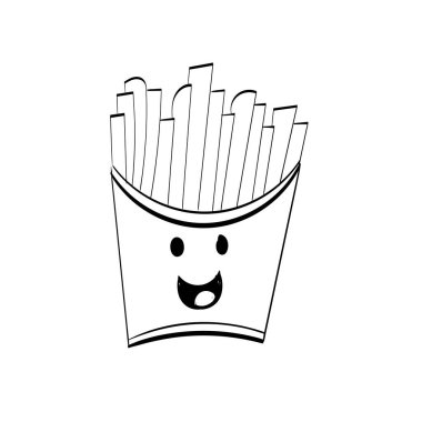 Yazdırılabilir Şirin Yemek ikonu tasarımı poster, kart, logo, broşür veya tişört olarak kullanılıyor