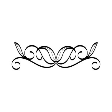 Wedding ornament design for print or use as invitation card, flyer or Banner 