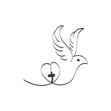 Hristiyan inancı, baskılar için tipografi ya da poster, kart, el ilanı ya da tişört olarak kullanım