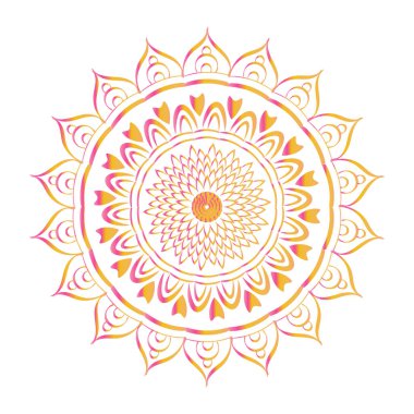 Mandala Sanat tasarımı daire içinde. Basit mandala tasarımı çiçek mandala sanat güzel mandala sanat