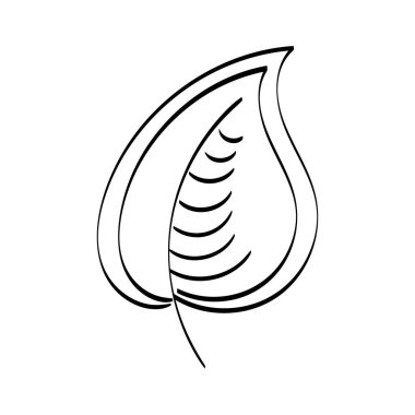 Sonbahar Yaprak Tasarımı. Bahçe dekorasyonu sezonu. Resim için çerçeve, süs, sonbahar tatili fikri. Beyaz arkaplanlı izole vektör çizimleri. Logo, simgeler, dekorasyon. 