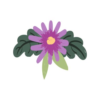 Floral Art.  flower drawing with line-art. Drawing vector graphics with floral pattern for design.