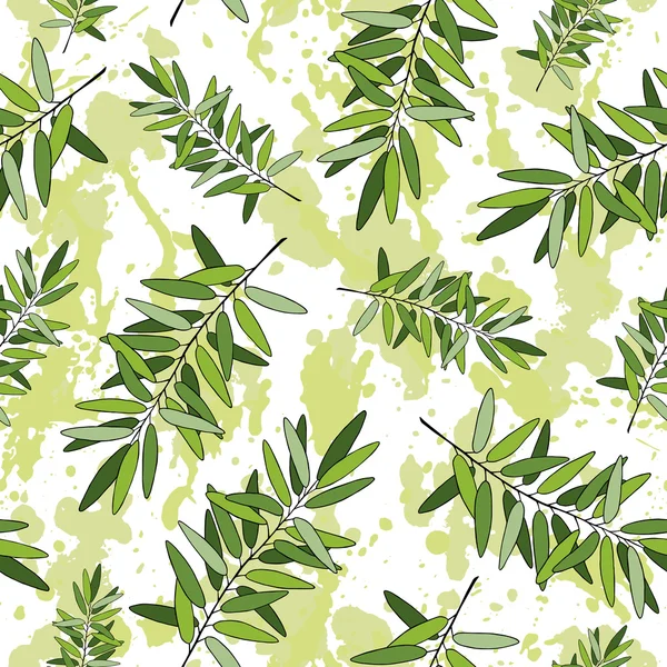 Rosemary seamless pattern — Stock Vector