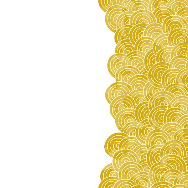 Żółty ręcznie rysowane tło wektor — Wektor stockowy