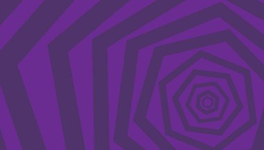 Farklı renklerde psikedelik geometrik şekiller