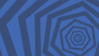 Farklı renklerde psikedelik geometrik şekiller