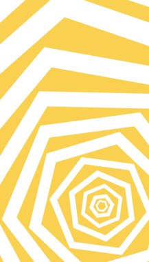 Farklı renklerde psikedelik geometrik şekiller