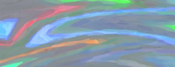 Panorama Pastel Akvarell Smutsig Konst Brush Strokes — Stockfoto