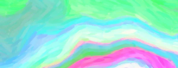 Panorama Pastel Akvarell Smutsig Konst Brush Strokes — Stockfoto