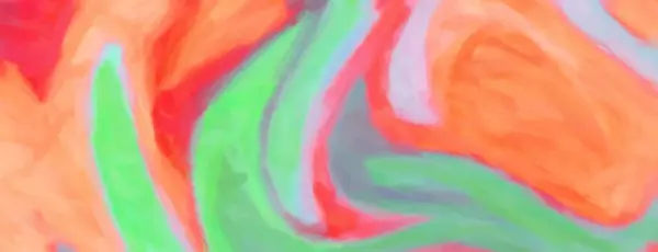 Панорама Пастель Акварель Брудні Художні Пензлі Штрихи — стокове фото