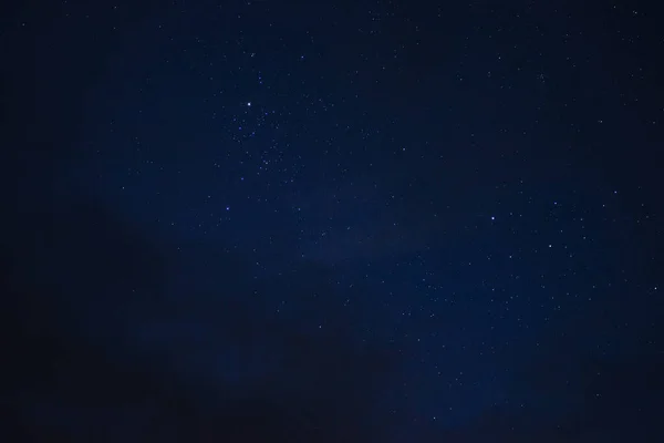 Sterne Nachthimmel Bringen Die Wolken Zusammen — Stockfoto