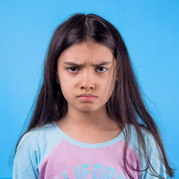 Excitement Fascination Concept Close Portrait Pink Background Foolish Grimaces Comical — Zdjęcie stockowe