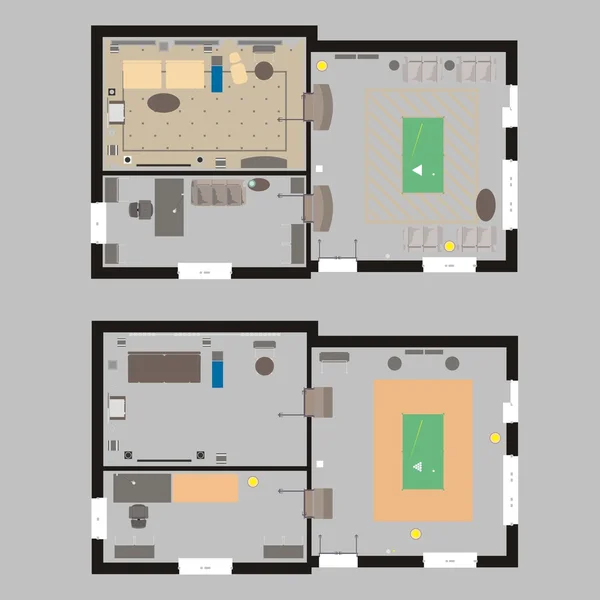 Plan de casa — Archivo Imágenes Vectoriales