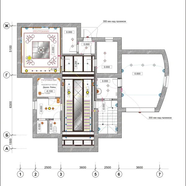 Plan de techo — Foto de Stock