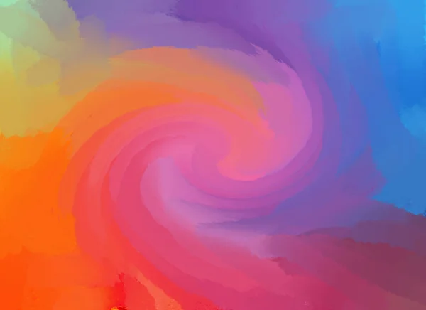 色彩斑斓的抽象梯度背景 软涡旋壁纸上的糊色 — 图库照片#