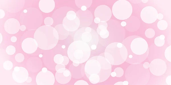 Resumen Bokeh Desenfocó Fondo Luz Fondo Rosa Efecto Borroso Ilustración — Vector de stock