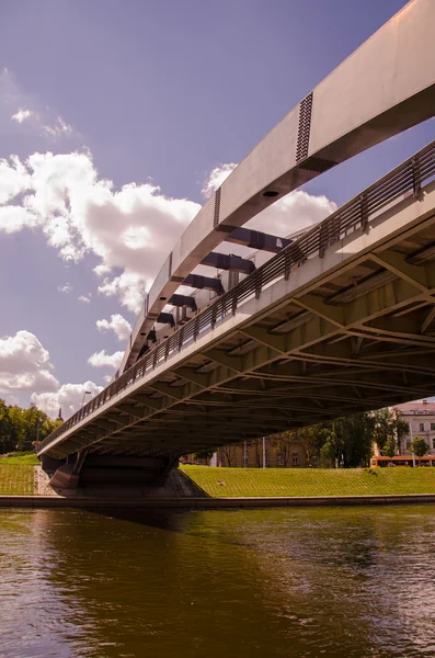 Ponte Mindaugas em Vilnius — Fotografia de Stock