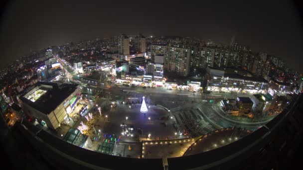 Centrum Seulu, korea — Wideo stockowe