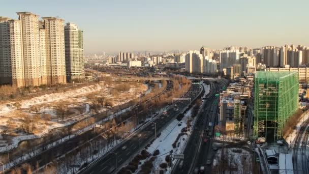 Seoul city, Korea — Stockvideo