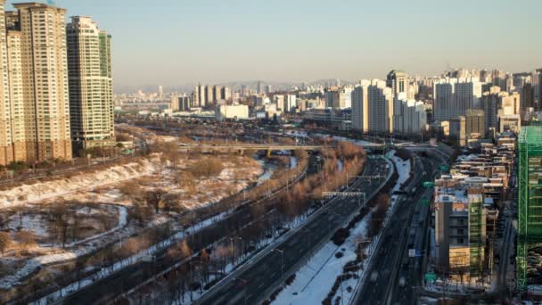 Ciudad de Seúl, Corea — Vídeo de stock