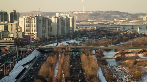 Seoul city, Korea — Stockvideo