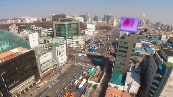 Seoul city, Sydkorea — Stockvideo