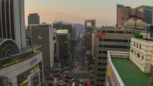 Ciudad de Seúl — Vídeos de Stock