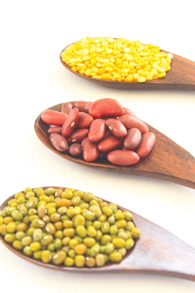 Group of various beans — Stock Photo, Image