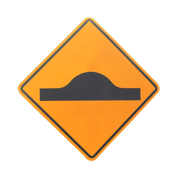 Sarı yol uyarı işareti