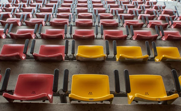 Empty stadium seats — Stock Photo, Image