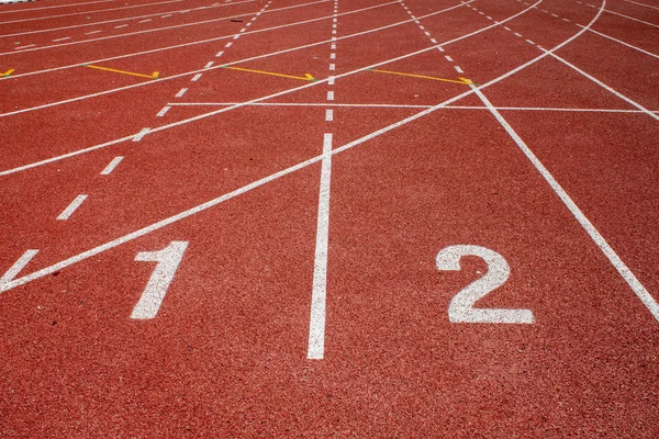 yarış pisti şeritli