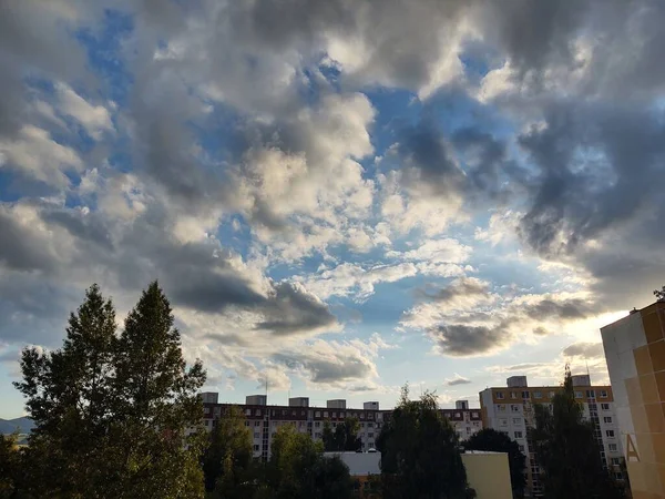 Vue Ville Européenne Jour — Photo