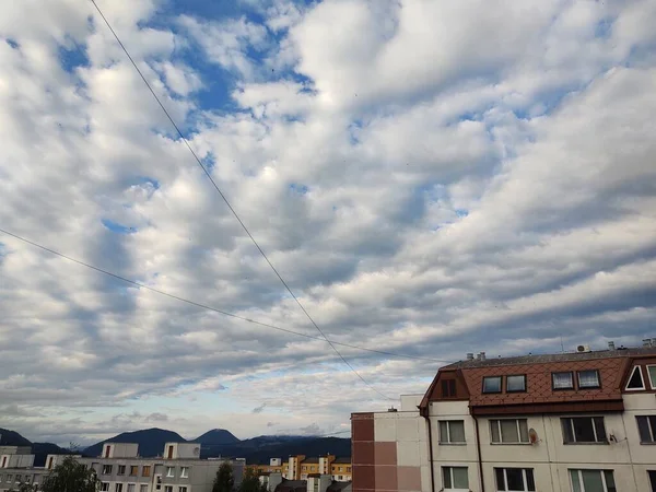 Blick Auf Die Europäische Stadt Bei Tag — Stockfoto