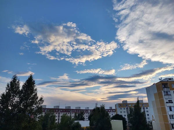 Blick Auf Die Europäische Stadt Bei Tag — Stockfoto