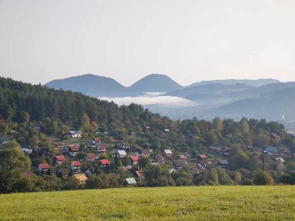 Utsikt Över Den Europeiska Staden Bergen — Stockfoto