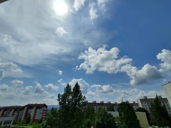 Blick Auf Die Europäische Stadt Bei Tag — Stockfoto