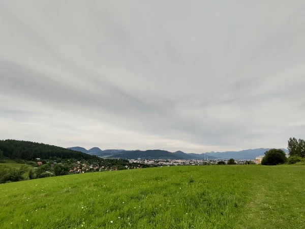 Hermoso Paisaje Montaña Día Nublado — Foto de Stock