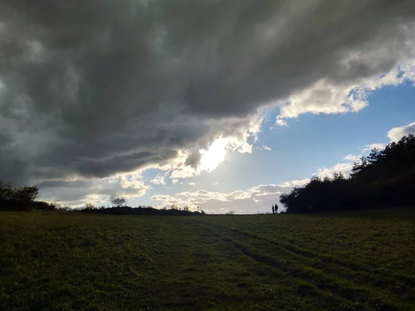 Bela Paisagem Montanha Durante Dia — Fotografia de Stock