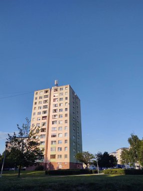 Gündüz Avrupa kenti manzarası