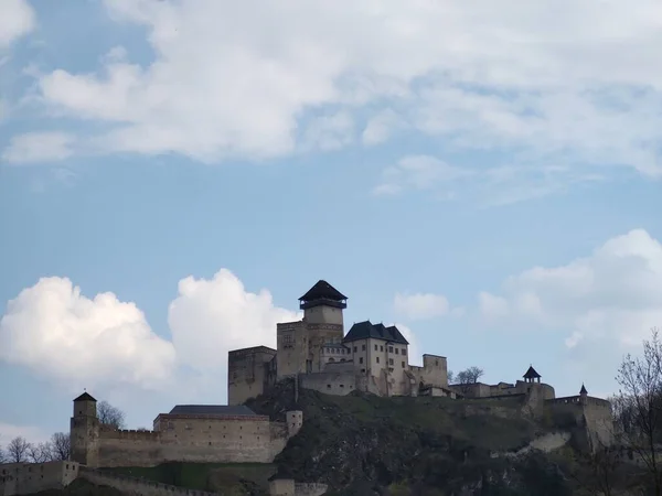 Castelo Medieval Montanha — Fotografia de Stock