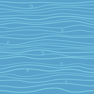 Dalgalı vektörsüz desen